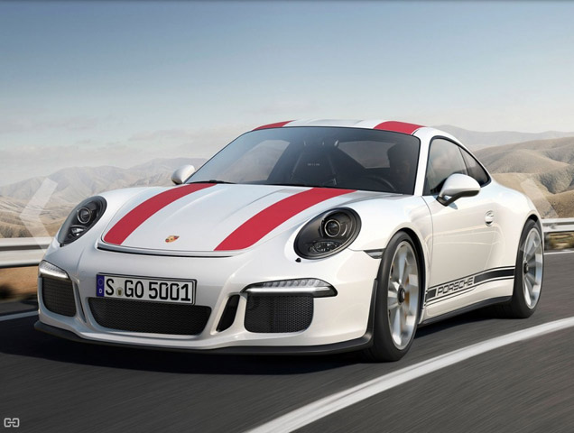 Porsche 911 R vroegtijdig gelekt